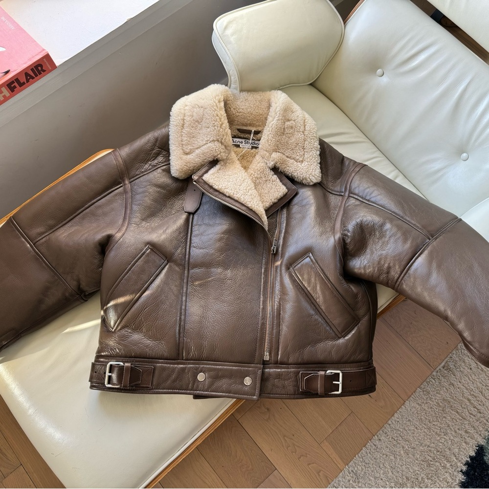 Acne studios 2024 shearling jacket